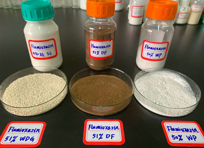 Flumioxazin 51% WG,Flumioxazin 51% DF,Flumioxazin 50% WP